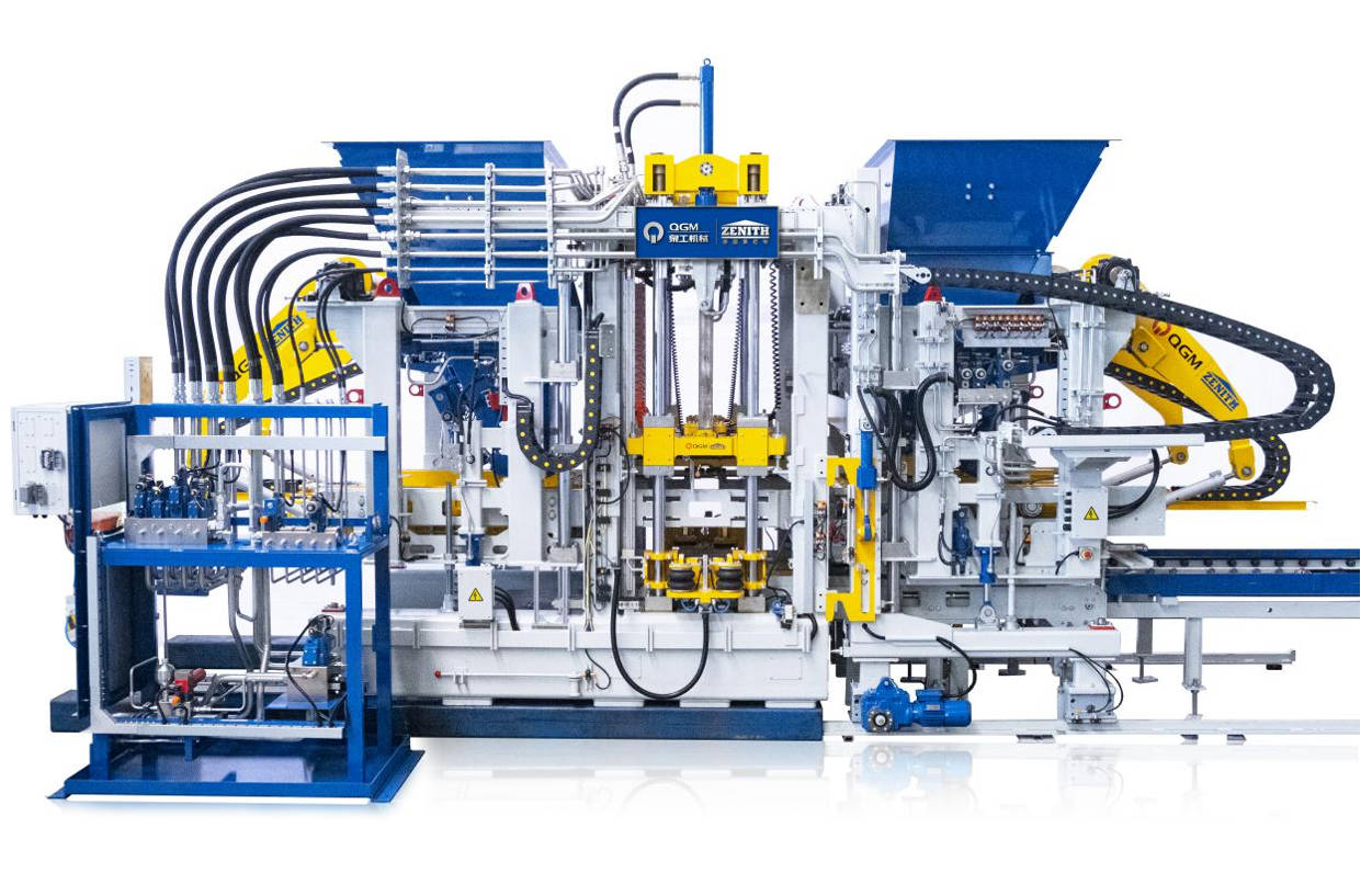Комбинирайки немско прецизно инженерство с китайска изобретателност, машината за производство на тухли Quangong ZN1000-2 е създадена за висококачествено производство.